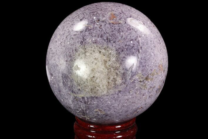 Sparkly, Purple Lepidolite Sphere - Madagascar #94081
